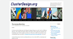 Desktop Screenshot of clusterdesign.org
